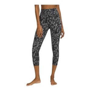 Lululemon Align High-Rise Crop 21" | Blossom Overlay Starlight Multi - Size 16